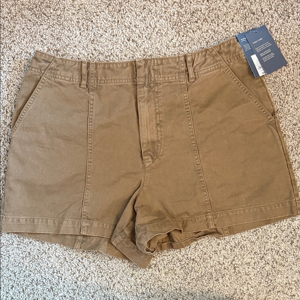 NWT Universal Thread Women's Brown Shorts Sz 10